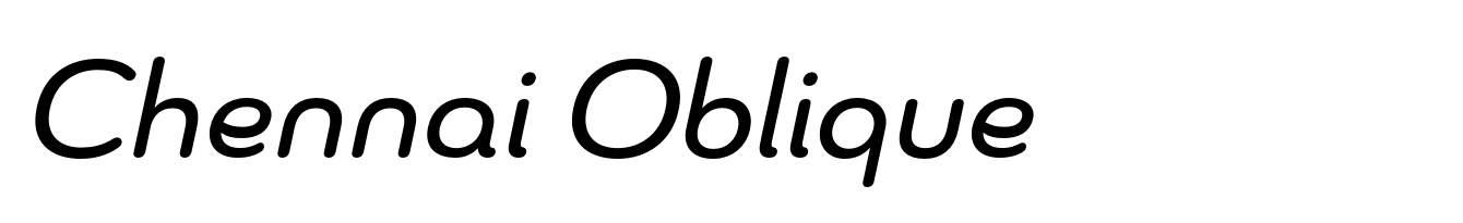 Chennai Oblique